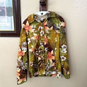 Allison Daley Hawaiian Top Size 8